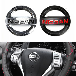 Stiker Emblem Logo Stir Setir Mobil Nissan Chrome Stiker Dekorasi Stir Mobil