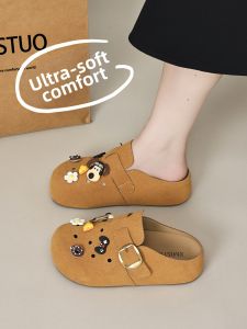 XMISTUO | Elevated Cartoon Casual Birkenstock Sandals Half Slippers