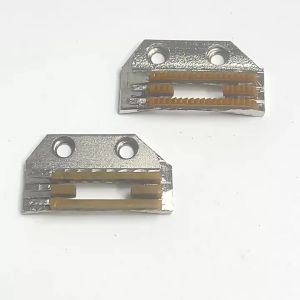 E-Type Flat Rubber Teeth Flat-Bed Sewing Machine Toothed Plastic Teeth Sewing Machine Feed Dogs Four-Row Feed Dogs with Teeth