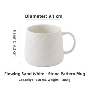 Sleek Multi-Purpose Ceramic Cup