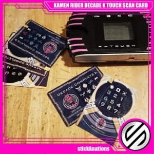 Custom Made Kamen Rider Decade K Touch Scan Card