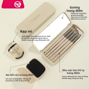 MSQ | Bộ Cọ Phấn Mắt Lông Mềm 5 Cái