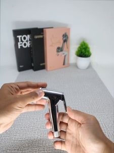 Bidet Spray Dan Selang Kamar Mandi Warna Putih - 1 Set 1/2 Inch Bahan PVC High Quality FXQ 13+Selang - Semprotan Air Halus & Mudah Dipasang