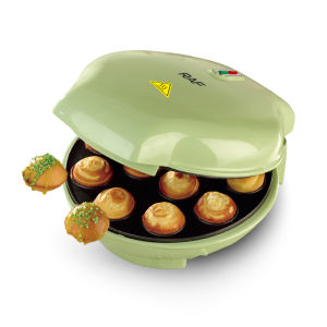 RAF 12 Hole Electric Takoyaki Maker Machine 1200W Household Takoyaki Pan Non Stick Octopus Balls Grill Pan Muffin & Cup Cake Maker