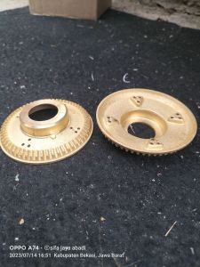 2pcs Burner kompor gas rinai bahan Kuningan ORI