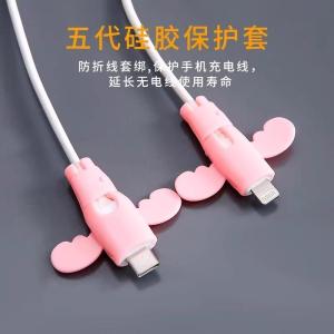 Angels Protective Cover for Charging And Data Cables Prevents Breakage Universal Mobile Phone Cable Holder for Students