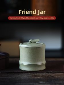 YIHUCHUN | Handmade Sealed Tea Canister Creative Tea Storage Small
