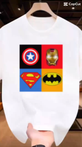 LC.TRADING เสื้อยืดพิมพ์ลายการ์ตูนยอดฮิตสุดเท่ สไตล์เกาหลี ผ้ายืดหยุ่นและสบายสุดๆ ใส่ได้ทุกฤดูกาล สินค้าพร้อมจัดส่ง B0120