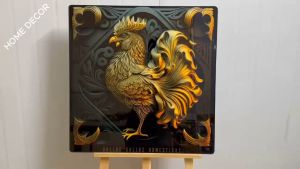 Bộ 16 bức đồng giá Tranh treo tường tráng gương 5D cao cấp tranh treo hình vuông.