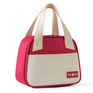 EPH Enjoy Fresh Meals Anywhere with Trapezoidal Insulated Aluminum Foil Lunch Bag C18C