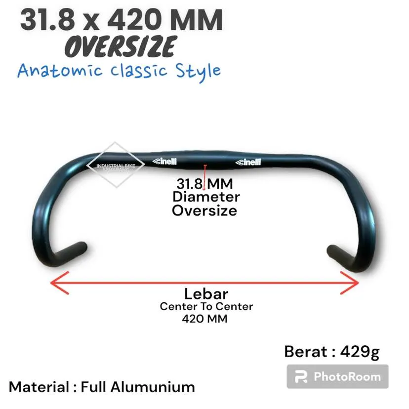 Cinelli Neos Carbon Bar 31.8 42cm