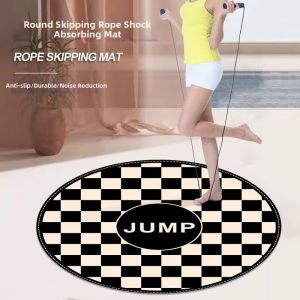 Circular Non-slip Shock-absorbing Silent Exercise Mat