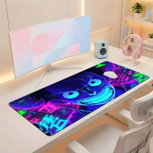 Bandai | One Piece Brook Soul King Anime Gaming Mouse Pad Large Rubber Keyboard Desk Mat With 2MM Stitched Edge Design