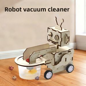 Childrens Science and Education Experiment Models DIY Sweeping Robot Vacuum Cleaners Science and Education Toys DIY Gifts
