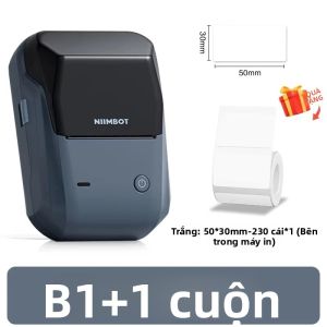 Niimbot B21 Máy In Nhiệt Cầm Tay Nhãn Dán Nhãn Máy Làm Không Dây Bluetooth Cho iOS Android Không Mực Máy In Di Động