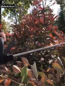 Cordless Portable Hedge Trimmer 20V in with Strong Power Rechargeable Brushless Lithium Battery Electric Shrub Dual Action Grass Trimmer Pruning Saw Multifunctional Heavy Duty Outdoor Garden Tools Household