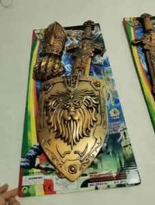 Mainan Pedang Pedangan Besar Dan Tameng Sword Shield Saint Seiya Superhero Busur Set Weapon Fight Mainan Anak Laki-Laki