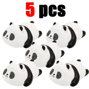 Bandai | 2026 New Panda LED Night Light Living Room Cute Panda Plastic Lamp Bedside Decor Creative Night Light Birthday Gift Decoration