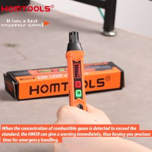 【From Selangor】HOMTOOLS HM39 Combustible Gas Leak Detector Ace-tone Acetylene Alcohol Methyl Alarm