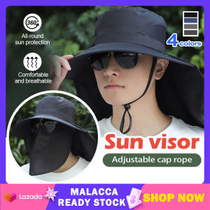 Sun Hats Wide Brim Full Face Cover Summer UPF50+ Sunscreen Women Hiking Outdoor Breathable Sun Visor Bucket Hat