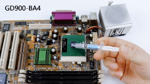 Genuine Silicone Gd900 Thermal Conductor 4g (3 Pieces) Cooling Compound 4.8 W/M-K Silicone for Computer Repair Shops Tv Repair Audio Equipment Good Heat Dissipation Use for Cpu and Gpu Model Ba4