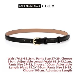 BILLI ZILLY | Narrow Leather Vintage Red Womens Belt