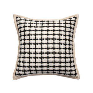 Luxury Style Embroidery Pillowcase for Sofa Headboard Tatami Bay Window