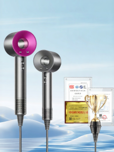 High-Speed Hair Dryer Negative Ion Home Use Quick-Drying High Power Electric Blow Dryer for All Hair Types 1600W Constant Temperature