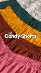 Lucy Plus Size Square Candy Shorts (4XL) - Womenwear