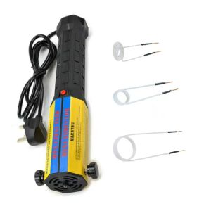 1000W Magnetic Induction Heater Kit Automotive 1000W Flameless Heat Induction Heating Machine 3 Coils Car Repair Tool 110V/220V