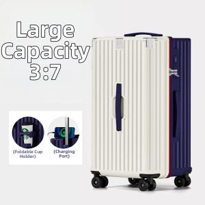 MIMANI | Durable Reinforced Large Capacity Travel Luggage 24 inch