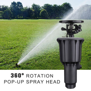 【Local Shipping】High Water Pressure 360 Degrees Rotating Watering Pop-Up Spray Head Sprinkler 1/2 Inch 3/4 Inch Integrated Sprinkler
