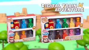 10PCS Digital Train Toys Animal-themed Toy Boxes Early Education Number Toy For Kids Girls Boys Gifts