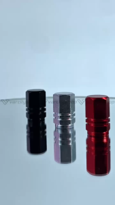 Tutup Pentil Ban Alumunium Besi Motor Sepeda Mobil Warna 1 Set 4 pcs