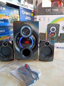 SPEAKER BLUETOOTH SIMBADDA CST 7000+ SUPORT BLUEETOOTH FLASHDISK MMC RADIO SUARA GLERR