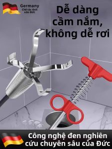 Sewer Tool Drain De-clogging and Retrieval Clamping