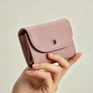fashion hight quality mini plain color coin holder wallet for womens