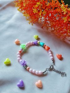 Gelang manik manik Korea style/ gelang kekinian / gelang wanita handmade ✨