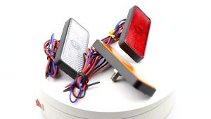 Motorcycle Modified LED Taillight Electric Car Led Reflector 24led Brake Taillight Truck Sidelight