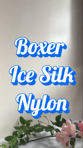 Celana Dalam Laki laki Boxer Pria Remaja Bahan Ice Silk Nylon Motif Import