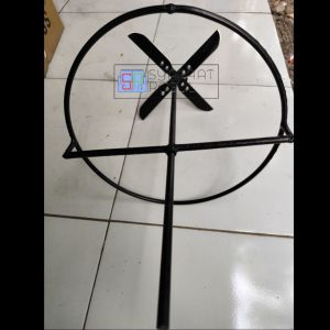 Satu Set Pisau Coper dan Dudukan Atas untuk Pakan Ternak