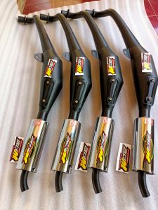 KNALPOT FIZ R FORCE ONE STANDAR RACING TAMENG MODEL AHM by WENZ MUFFLER