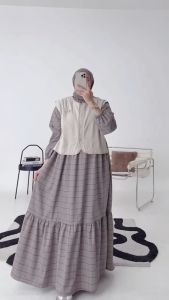 Gamis SEKALA Dress by GAGIL - Katun Linen OUTER katun adem Casual REALPIC