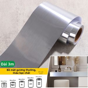 KEERMAN | Dải Trang Trí Nhựa Dán Tự Dính Chất Liệu Kim Loại