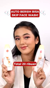 Paket Viva Milk Cleanser dan Face Tonic 100ml Bengkoang Lemon Green Tea Spirulina Original Cucumber Astringent
