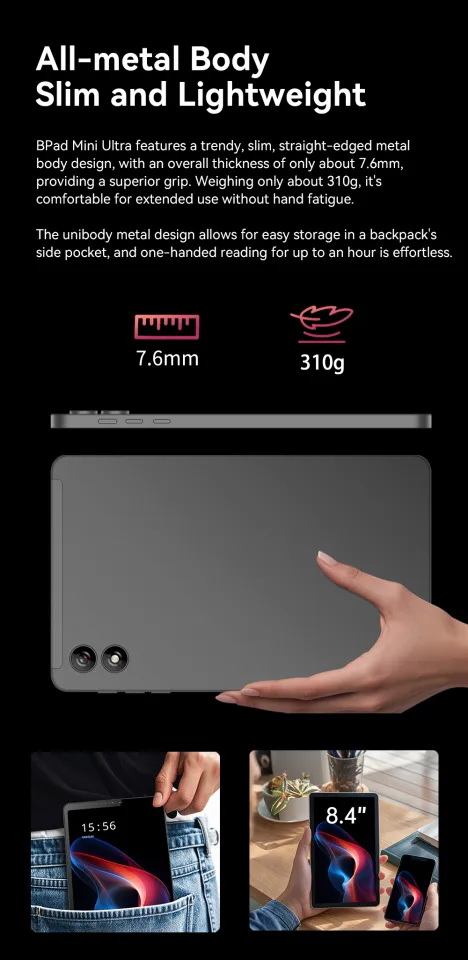 New Release] BNCF Bpad mini Ultra 8.4 inches Tablet MTK Dimensity