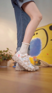 UIN Figueras I Womens Walking Travel Shoes Slip On Casual Lightweight Wide Toe Chunky Fashion Sneaker