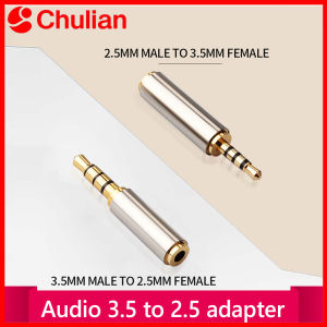 Jack 3.5 MM to 2.5 MM Audio Adapter 2.5MM Male to 3.5MM Female Plug Connector for Aux Speaker Cable Headphones Micphone Jack 3.5