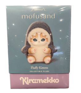 hot toys | Mofusand Transformable Animal Resin Plush Hanging Blind Box - Shark Cat Doll Toy Cute Gift Pendant Blind Box Toys
