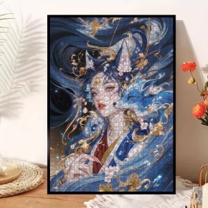 Kayou | 500/1000 Pieces Jigsaw Puzzle Dunhuang Animation Jigsaw Puzzle Educational Toy for Kids Children s Games Christmas Gift